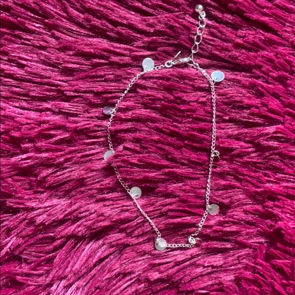 Vintage Avon NR silvery anklet with circular details - Picture 6 of 8